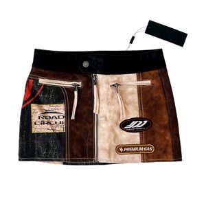 NWT Jaded London Faux Leather Mini Skirt